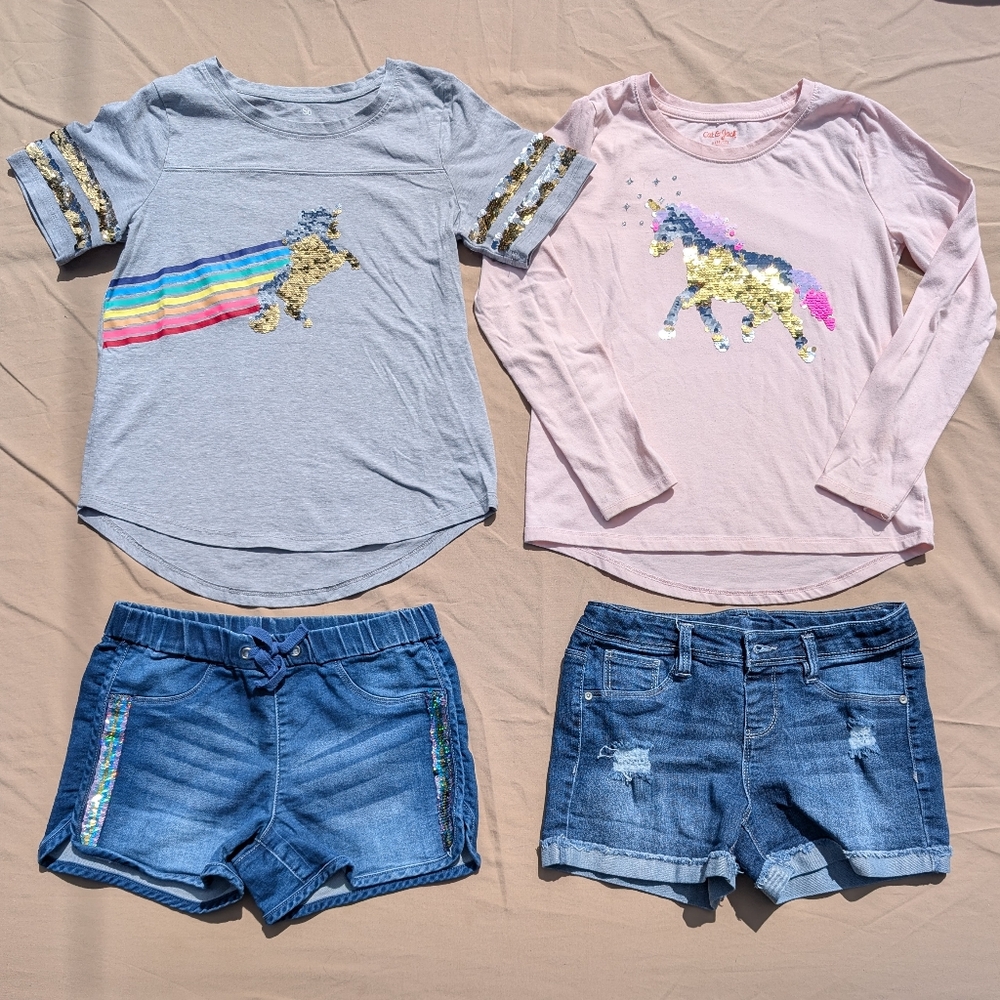 Unicorn Sequins Bundle - 4 pc set